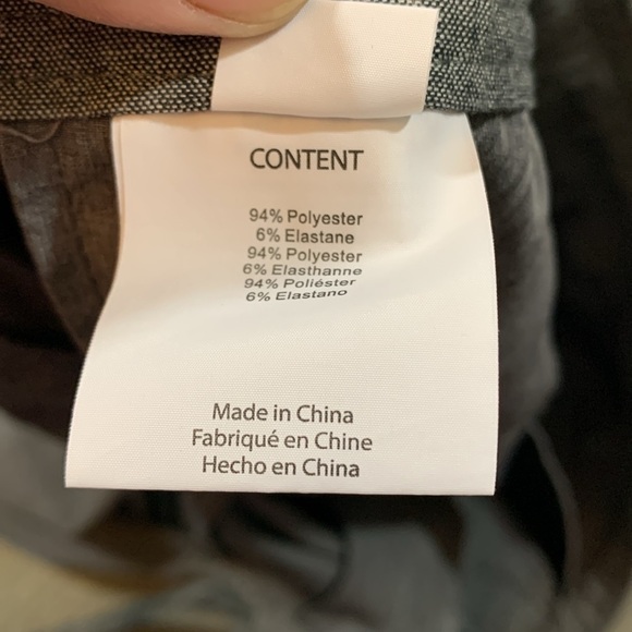 O’NEILL HYPERDRY Hybrid Heather Gray Flat Front Shorts size 33 - Picture 10 of 11